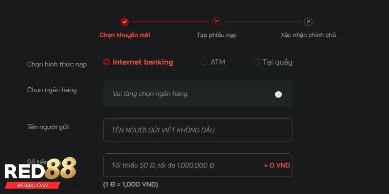 Nạp tiền Red88 Nạp tiền Red88